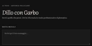 dillo con garbo antonia pellicano ai scrittura strumenti gratuiti